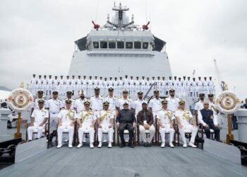 'INS Samarthak' Commissioned at Kadamba Naval Base: Minister Santosh Lad Participates