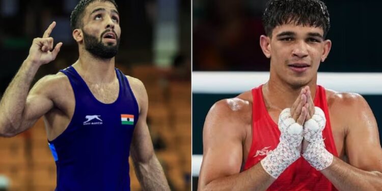 BREAKING: Gold medals for India's Sujeet Kalkal in Asian Games wrestling and Ankush in boxing