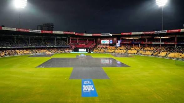ಬೆಂಗಳೂರಿನಲ್ಲಿ ಮಳೆ ಕಾಟ, ಭಾರತ–ವೆಸ್ಟ್ ಇಂಡೀಸ್ ಪಂದ್ಯಕ್ಕೆ ಹಿನ್ನಡೆ; ಸರಣಿ ಗೆಲ್ಲೋರು ಯಾರು?